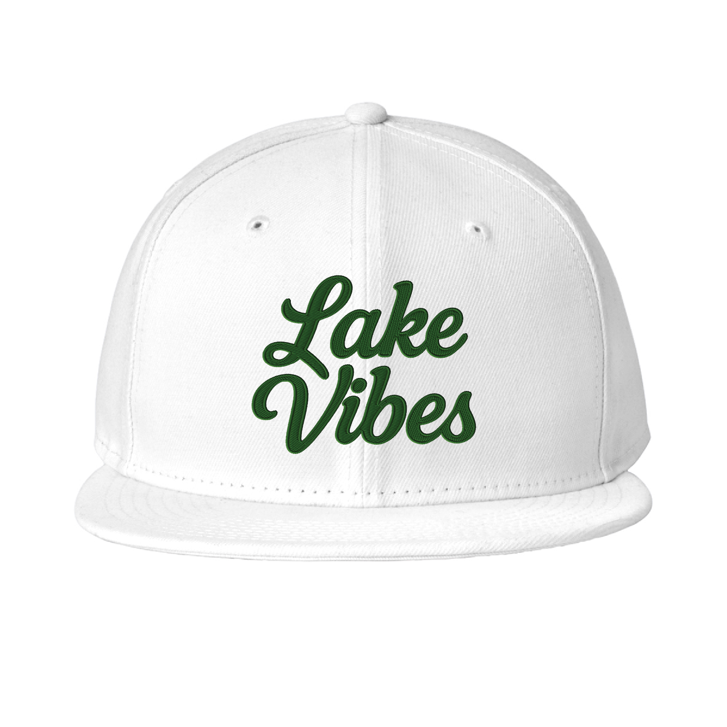LifestyleCodez - Lake Vibes - White Snapback
