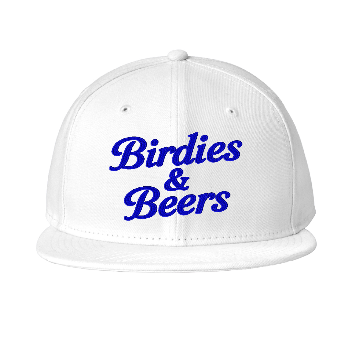 GolfCodez - Birdies & Beers - Flat Bill Snapback