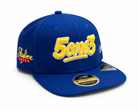 Skyline Chili x 5one3 Perforated Snapback