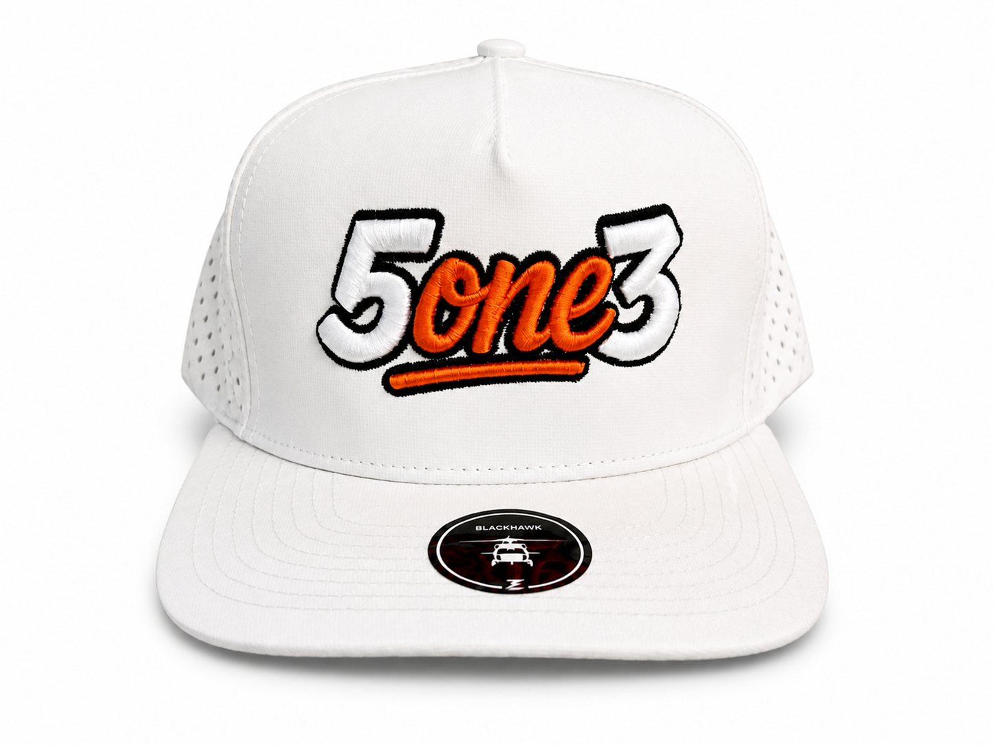 Black & Orange 5 Panel