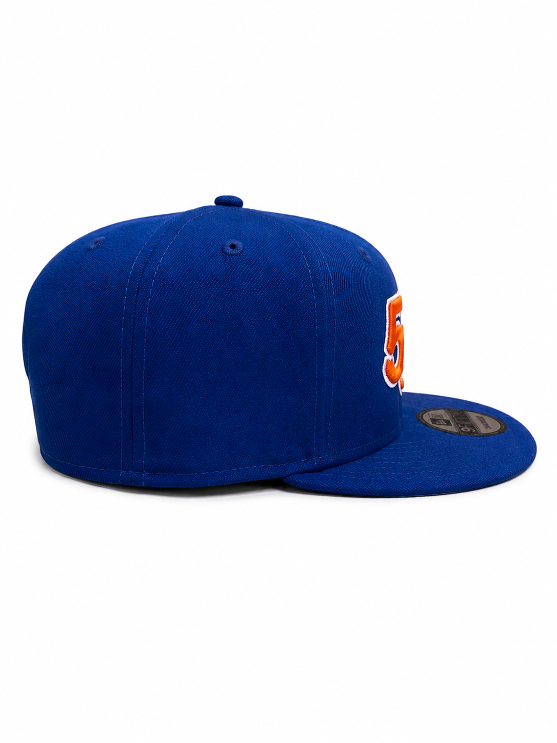 Orange & Blue Flat Bill Snapback