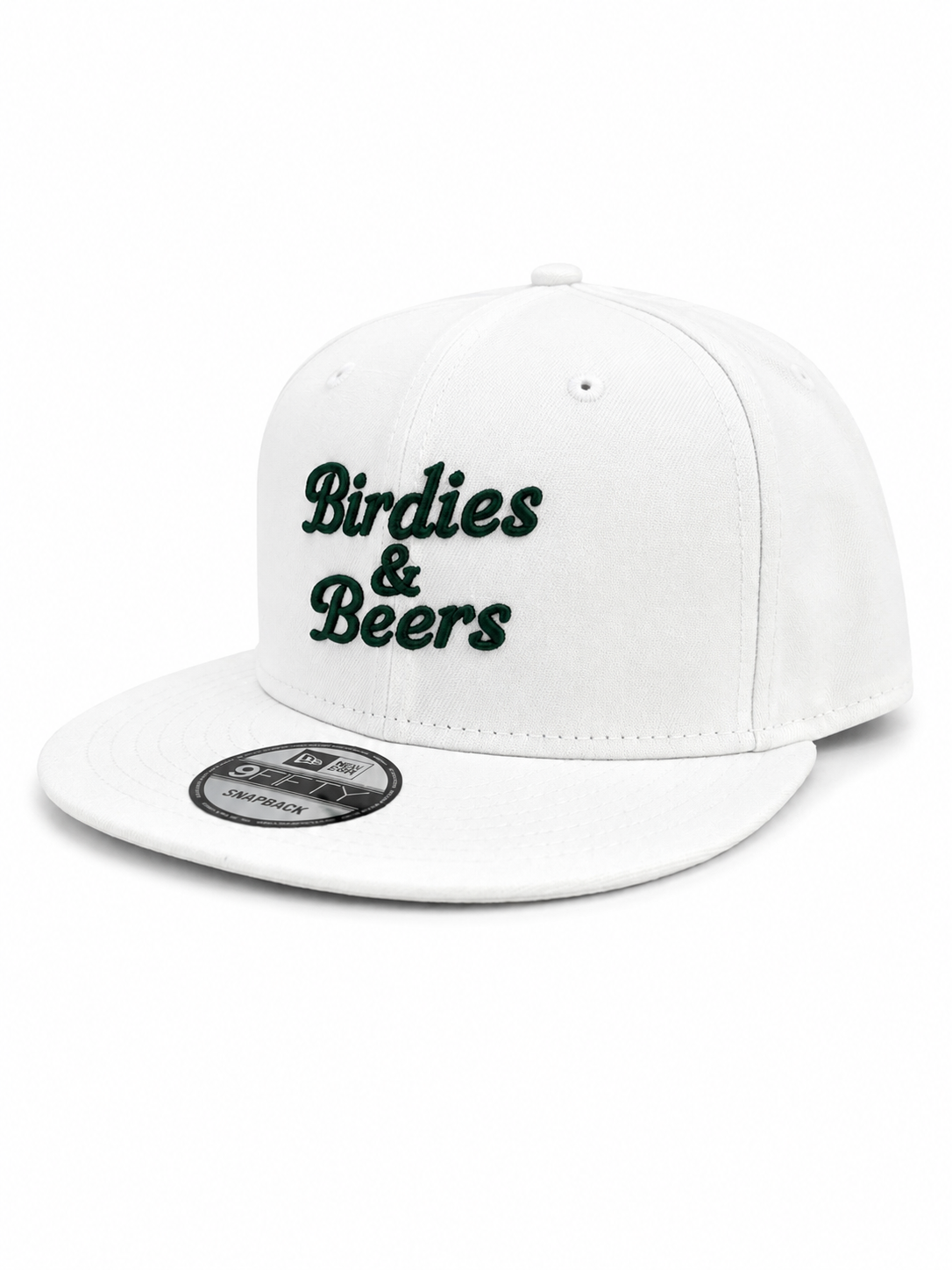 GolfCodez - Birdies & Beers - Flat Bill Snapback