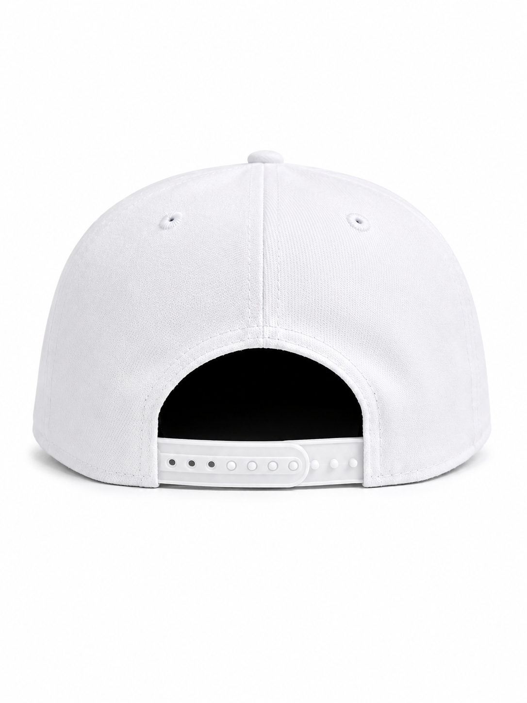 - Livin' The Dream - White Flat Bill Snapback