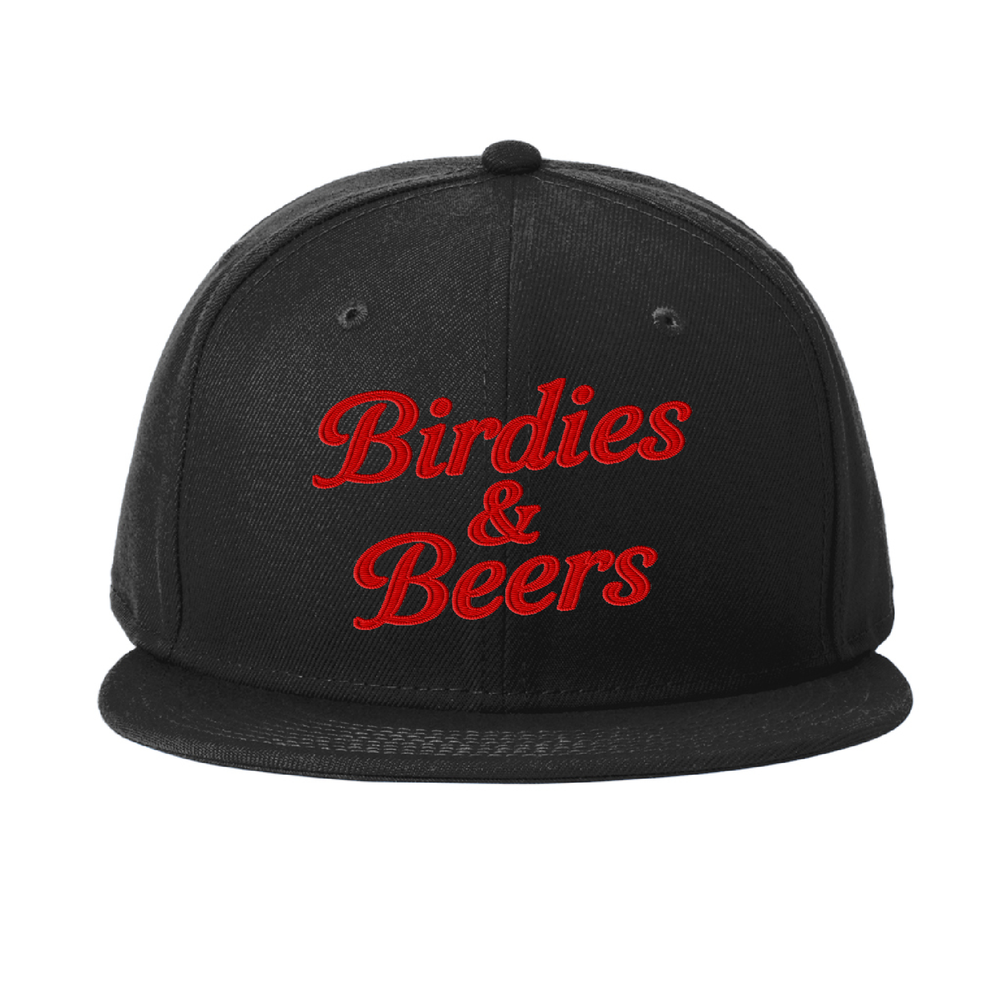GolfCodez - Birdies & Beers - Flat Bill Snapback