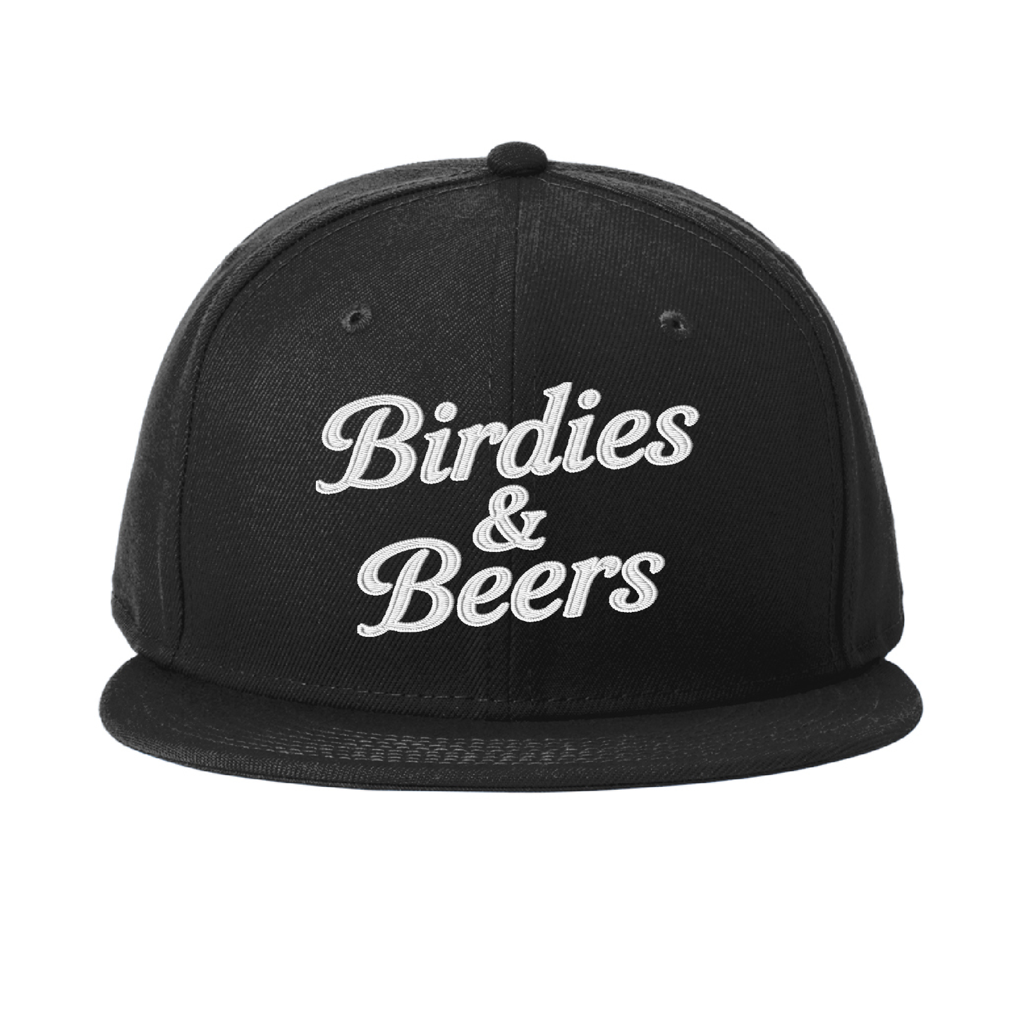 GolfCodez - Birdies & Beers - Flat Bill Snapback