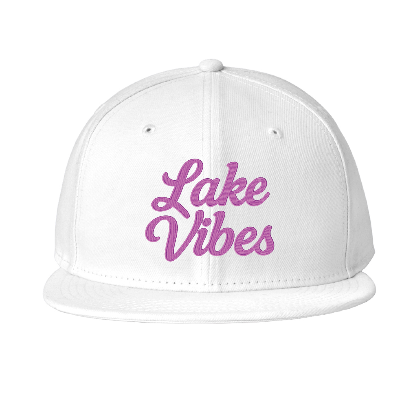 LifestyleCodez - Lake Vibes - White Snapback