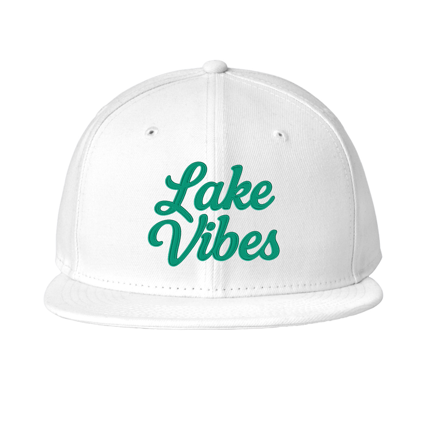 LifestyleCodez - Lake Vibes - White Snapback
