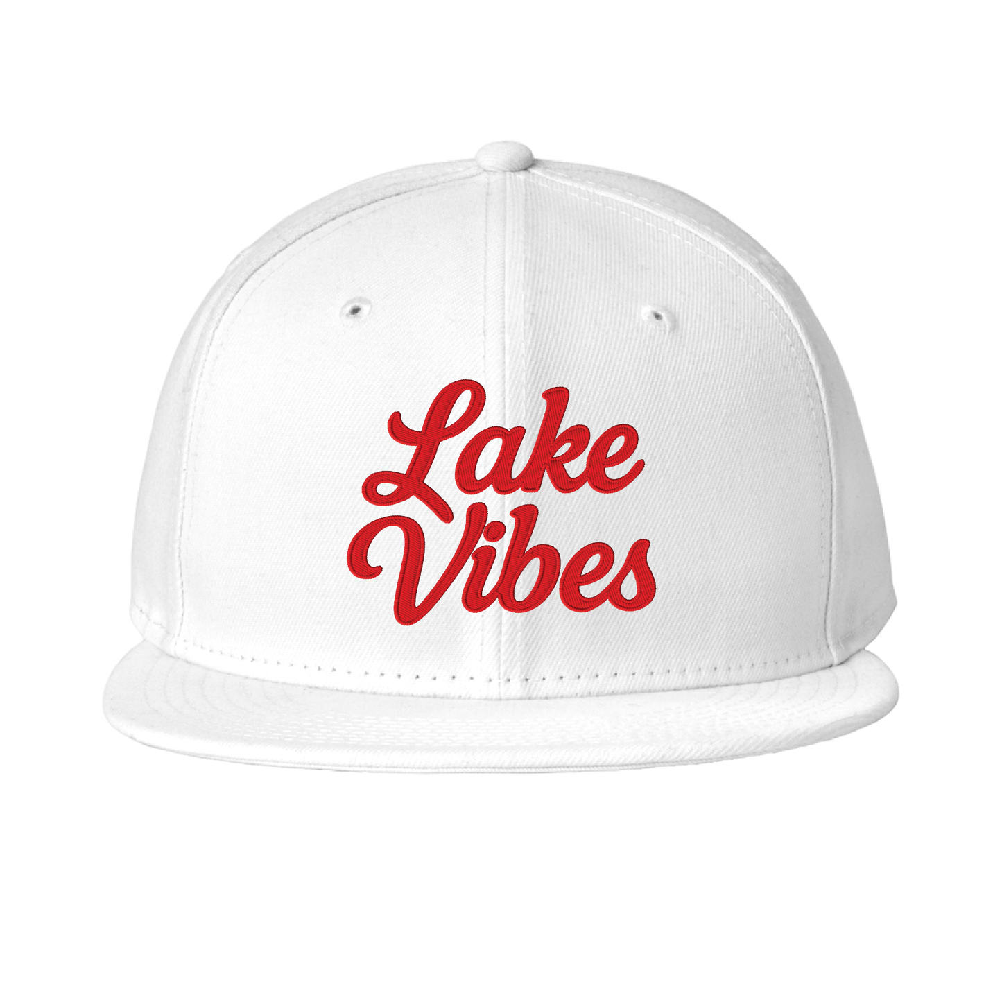 LifestyleCodez - Lake Vibes - White Snapback