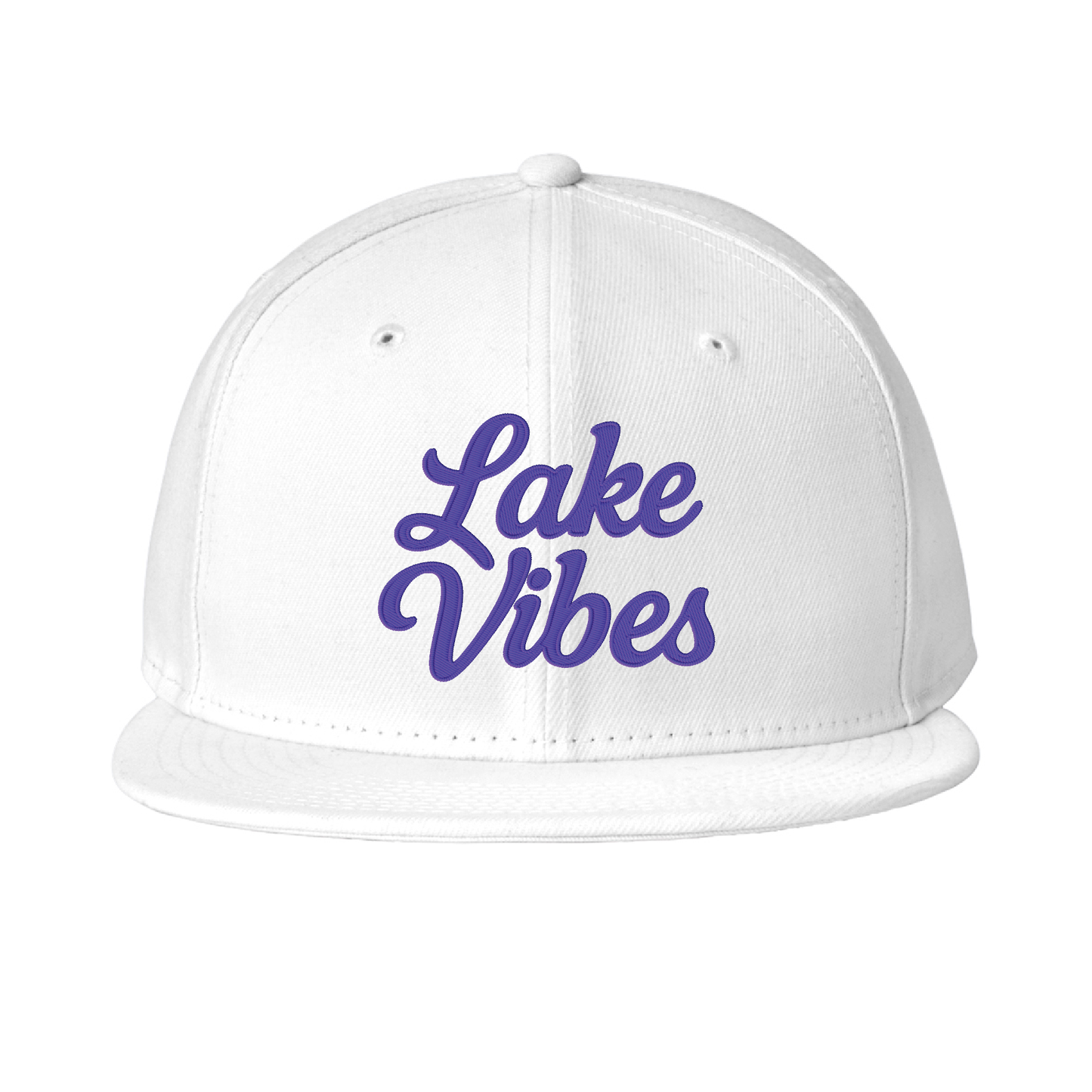 LifestyleCodez - Lake Vibes - White Snapback