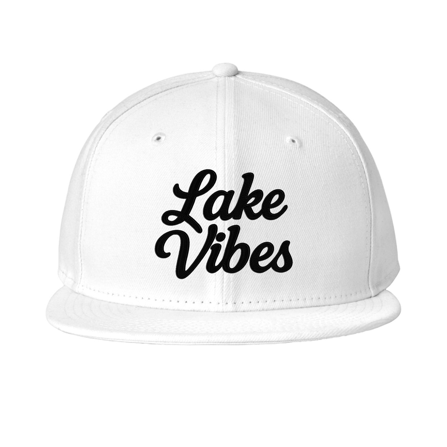 LifestyleCodez - Lake Vibes - White Snapback