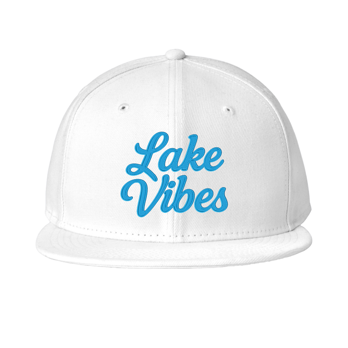 LifestyleCodez - Lake Vibes - White Snapback