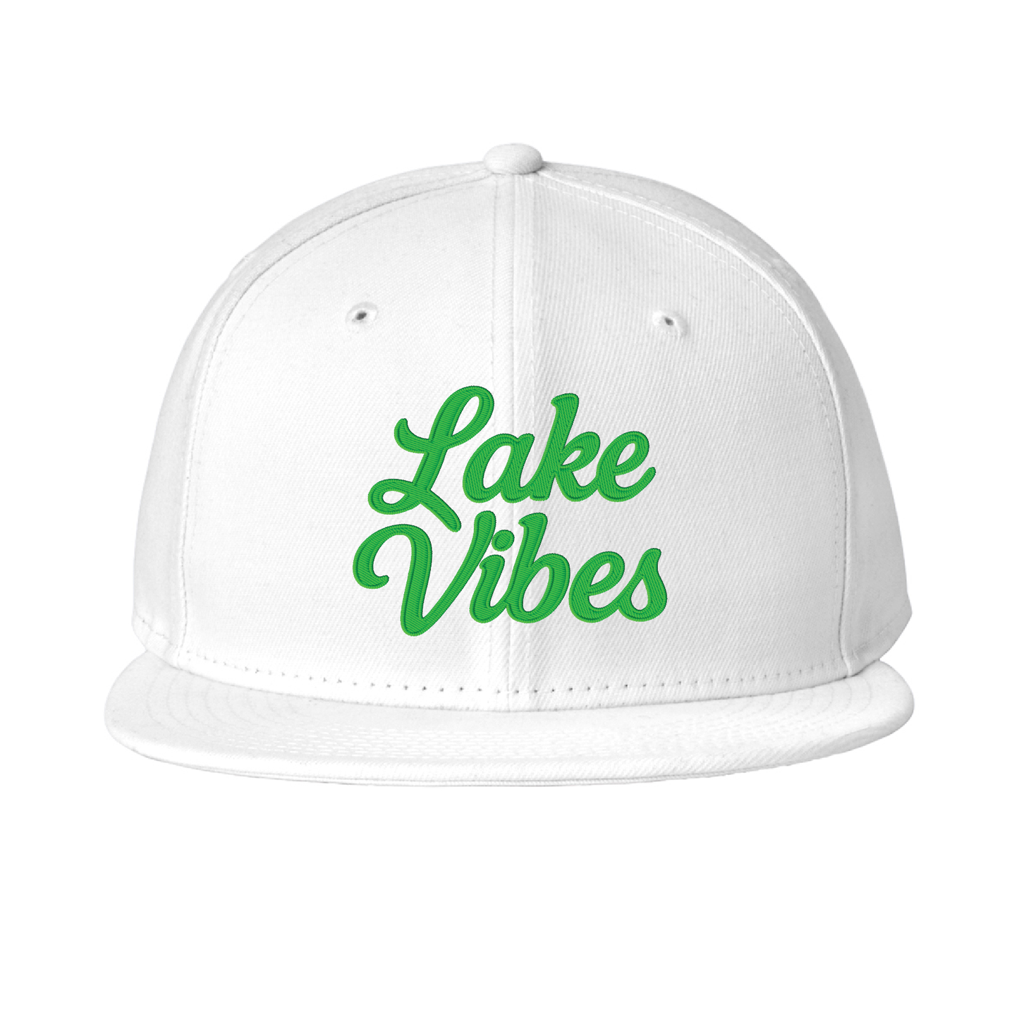 LifestyleCodez - Lake Vibes - White Snapback