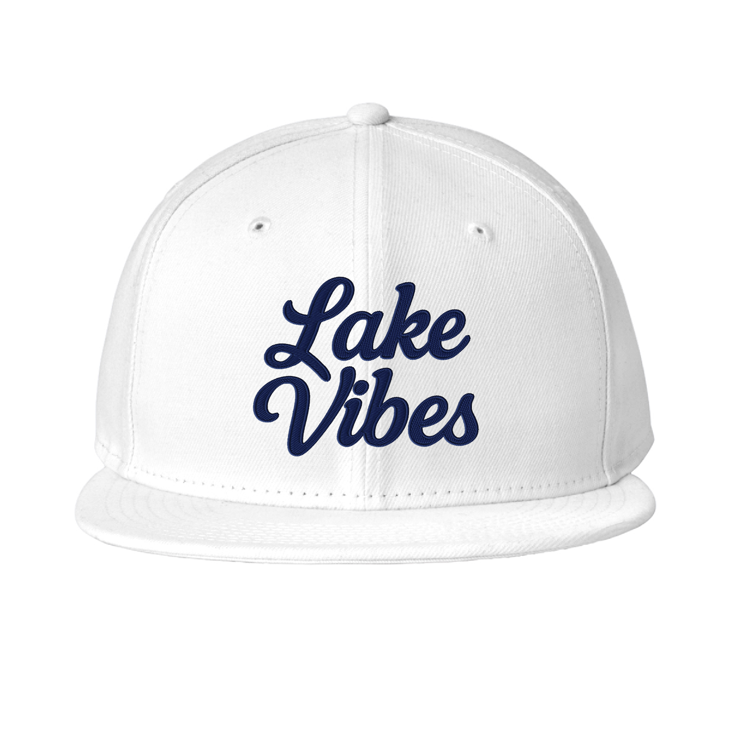 LifestyleCodez - Lake Vibes - White Snapback
