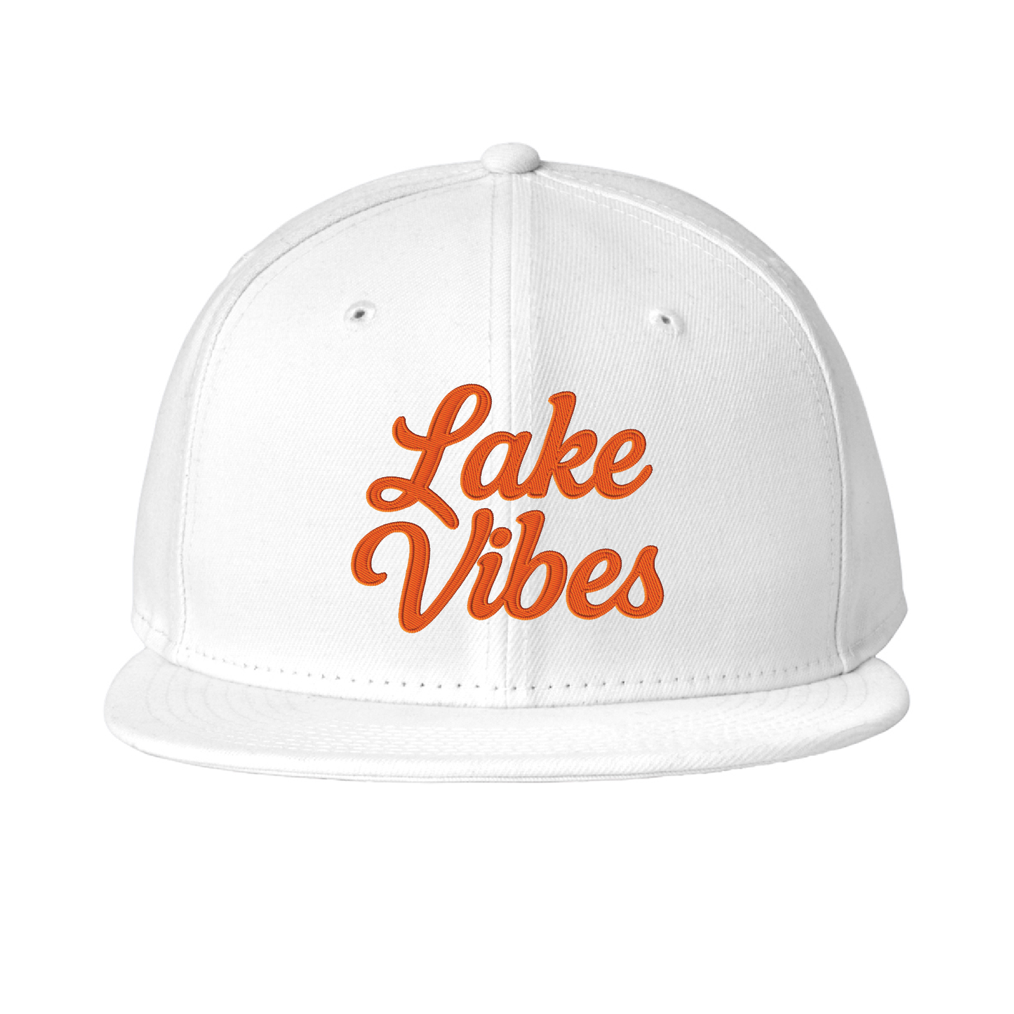 LifestyleCodez - Lake Vibes - White Snapback